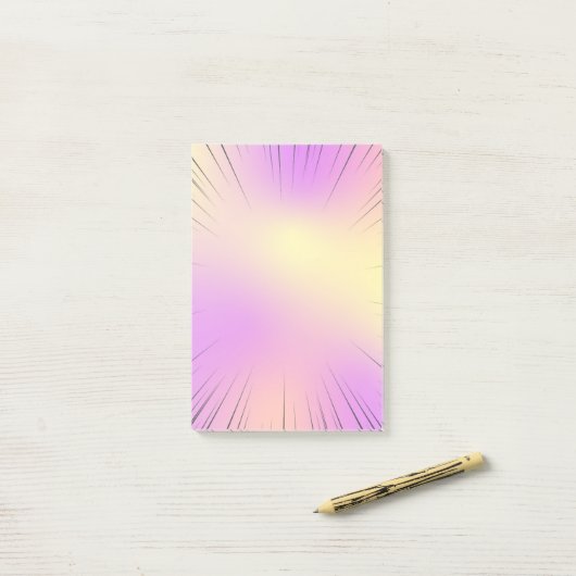 Noted Post 4"x6" ポストイット (デスク上)