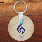 Notenschlüssel キーホルダー (正面)