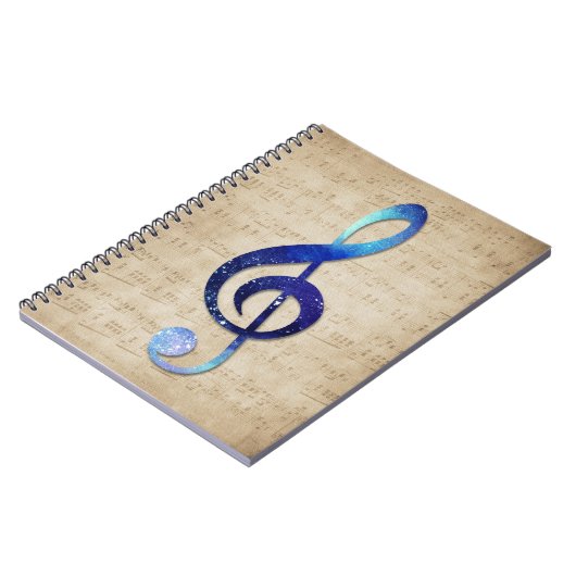 Notenschlüssel ノートブック (左側)