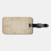 Notenschlüssel ラゲッジタグ (裏面横)