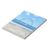 Notepad Earth day dwell on beauty ノートパッド (回転)