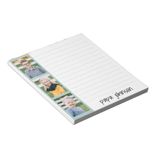 Notepad for Grandpa or Notepad, Faters Day Gift ノートパッド (アングル)
