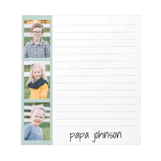 Notepad for Grandpa or Notepad, Faters Day Gift ノートパッド (正面)