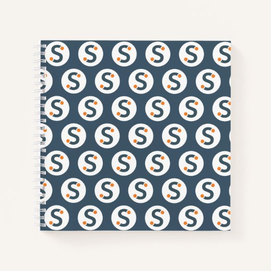 Notepad - Grey ノートブック (正面)