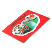 Notepad i love VENICE ノートパッド (アングル)