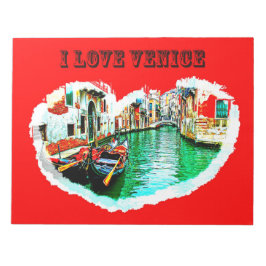Notepad i love VENICE ノートパッド