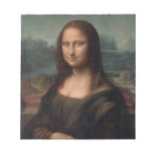 NOTEPAD : LEONARDO DA VINCI :THE MONA LISA ノートパッド (正面)
