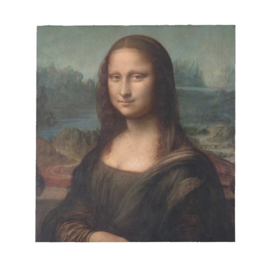 NOTEPAD : LEONARDO DA VINCI :THE MONA LISA ノートパッド (正面)