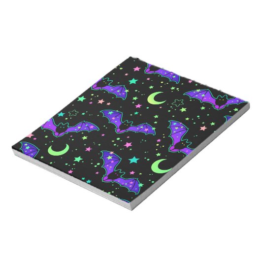 Notepad - "Purple Bats" ノートパッド (回転)