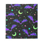 Notepad - "Purple Bats" ノートパッド (正面)