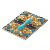 Notepad with Bahamas Colorsデザイン ノートパッド (回転)