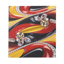 Notepad with Belgian Colorsモダンデザイン ノートパッド