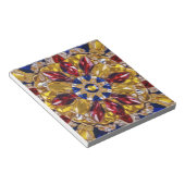 Notepad with Colombia Colorsモダンデザイン ノートパッド (アングル)