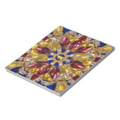 Notepad with Colombia Colorsモダンデザイン ノートパッド (回転)