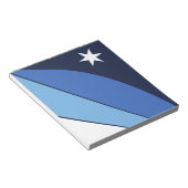 Notepad with Flag of Columbia, SC ノートパッド (アングル)