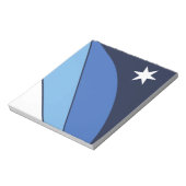 Notepad with Flag of Columbia, SC ノートパッド (回転)
