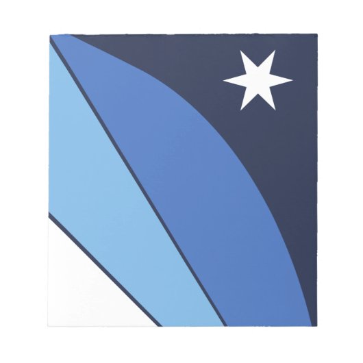 Notepad with Flag of Columbia, SC ノートパッド (正面)