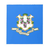 Notepad with Flag of Connecticut州 ノートパッド (正面)