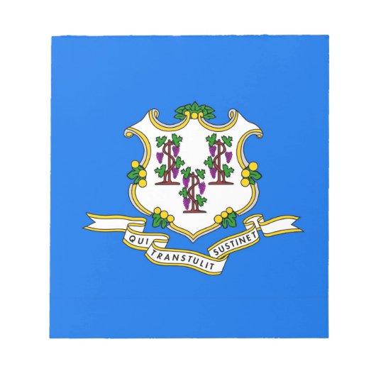Notepad with Flag of Connecticut州 ノートパッド (正面)