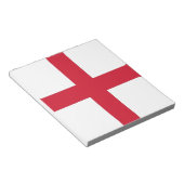 Notepad with Flag of England ノートパッド (アングル)