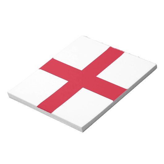 Notepad with Flag of England ノートパッド (回転)