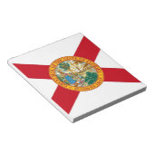 Notepad with Flag of Florida州 ノートパッド (アングル)