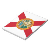 Notepad with Flag of Florida州 ノートパッド (回転)