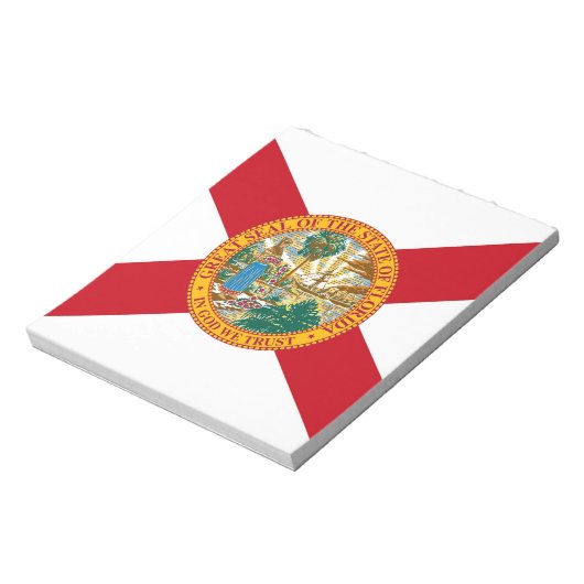 Notepad with Flag of Florida州 ノートパッド (回転)