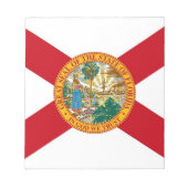 Notepad with Flag of Florida州 ノートパッド (正面)