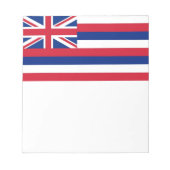 Notepad with Flag of Hawaii州 ノートパッド (正面)