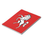 Notepad with Flag of Kent, England ノートパッド (回転)