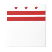 Notepad with Flag of Washington DC ノートパッド (正面)