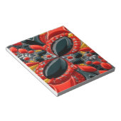 Notepad with Germany Colorsモダンデザイン ノートパッド (アングル)