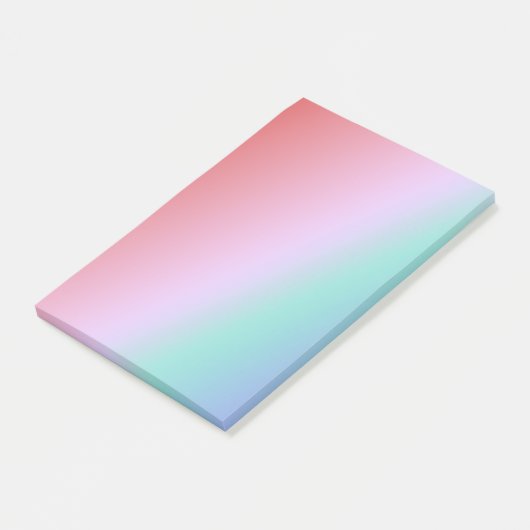 Notepad with soft brush strokes ポストイット (アングル)