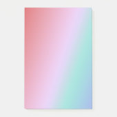 Notepad with soft brush strokes ポストイット (正面)
