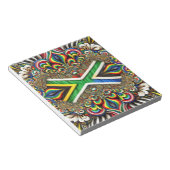 Notepad with South African Colorsデザイン ノートパッド (アングル)