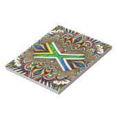 Notepad with South African Colorsデザイン ノートパッド (回転)