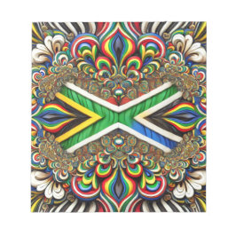 Notepad with South African Colorsデザイン ノートパッド