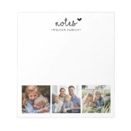 Notesフォトコラージュファミリ  ノートパッド