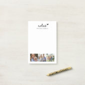 Notesフォトコラージュファミリ  ポストイット (デスク上)