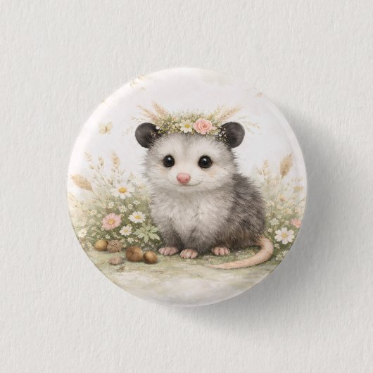 Notes 缶バッジ (正面)