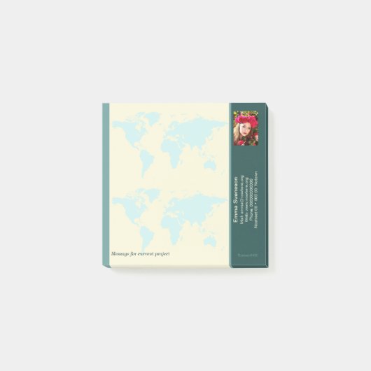 Notes — Connect, World ポストイット (正面)