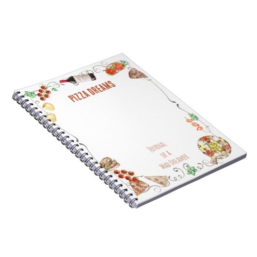 Notes from a Pizza Dream ノートブック (右側)