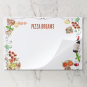 Notes from a Pizza Dream ペーパーパッド (折り畳み)