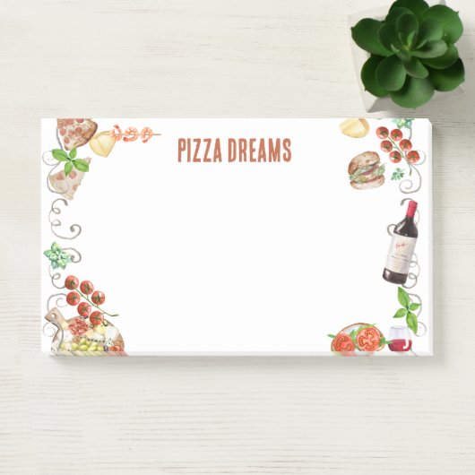 Notes from a Pizza Dream ポストイット (オフィス)