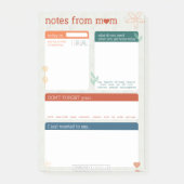 Notes from Mom Post It Notes ポストイット (正面)