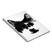 Notes from the Alley – Ink Cat  ノートブック (右側)