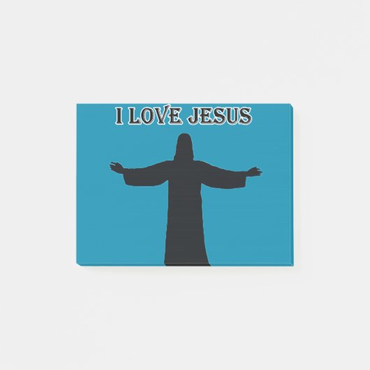 Notes i love jesus ポストイット (正面)