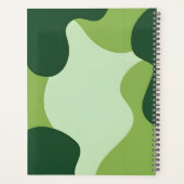 Notes I Will Never See Again Funny Green Notebook プランナー手帳 (裏面)
