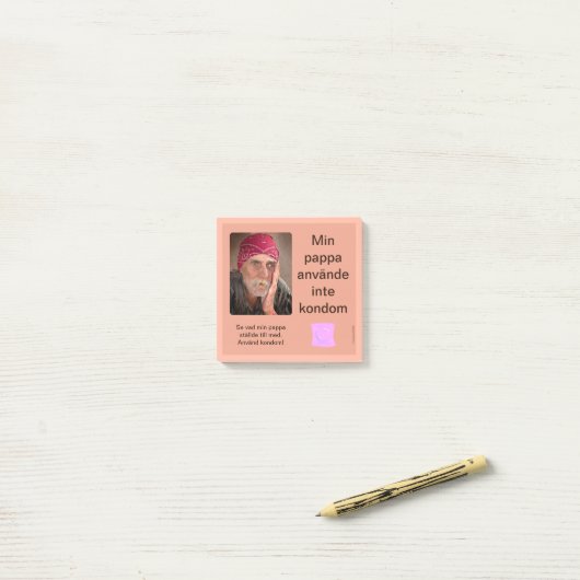 Notes — Kondom ポストイット (デスク上)